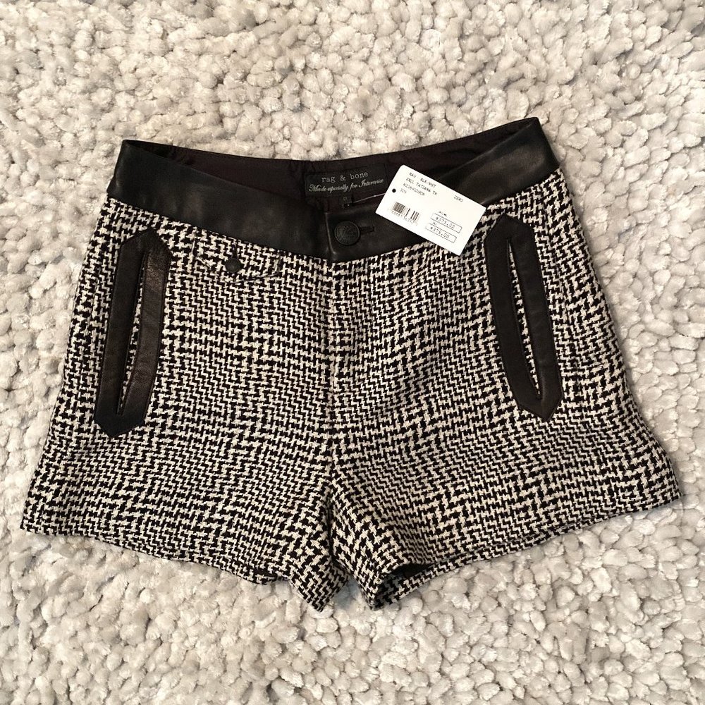 RAG & BONE TATIANA SHORTS SIZE 0